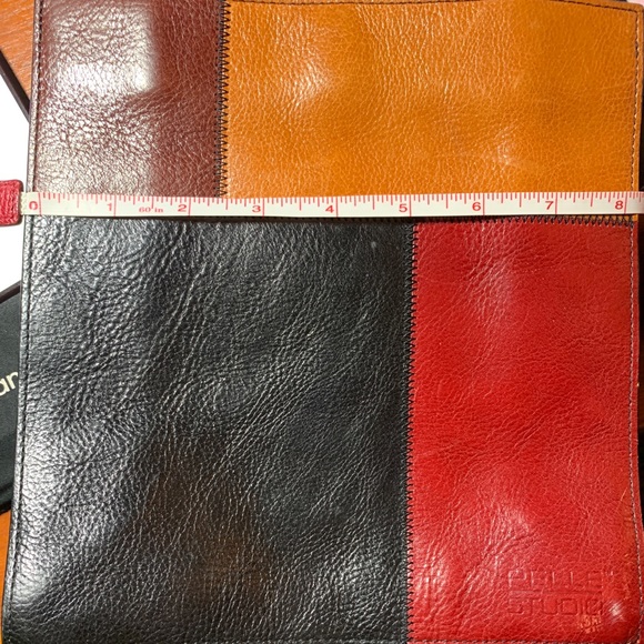 Multicolored leather purse - Picture 5 of 6